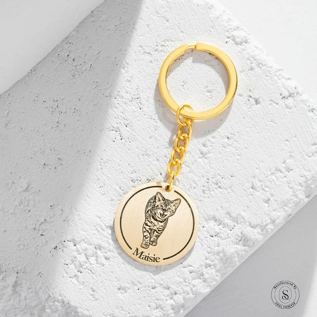 Round KeyChain