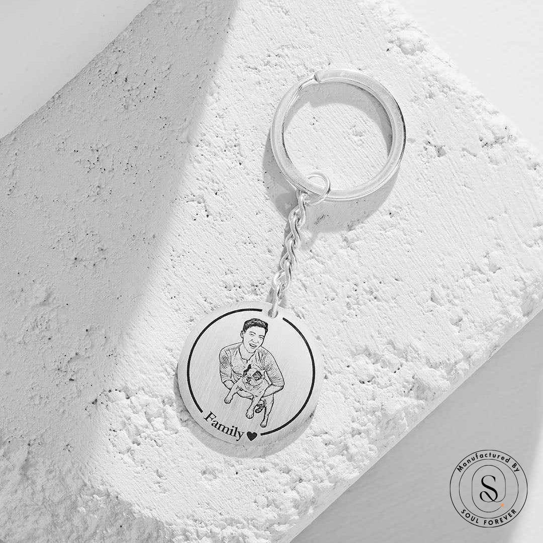 Round KeyChain