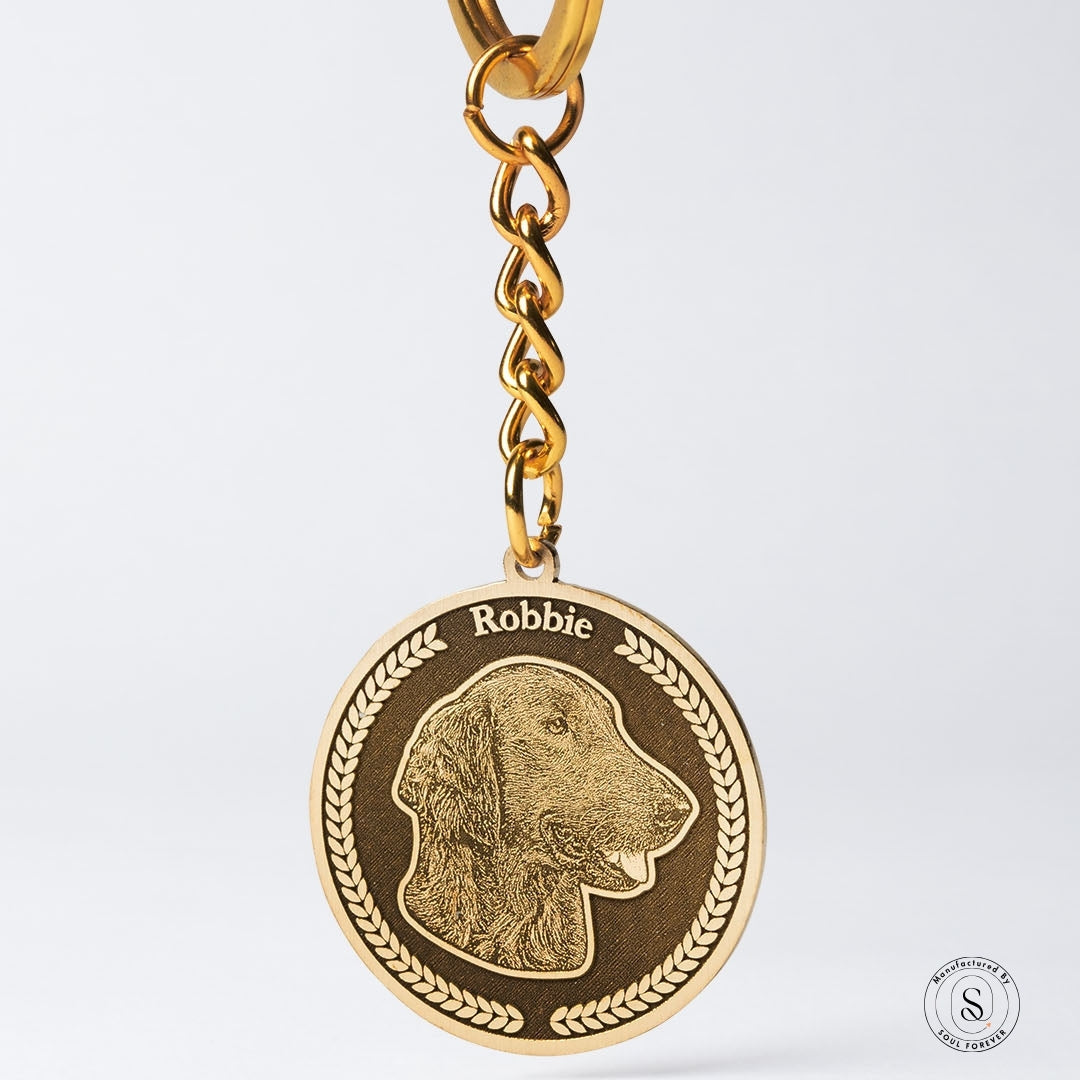 Round Medallion KeyChain