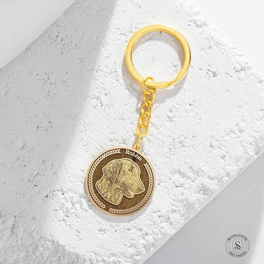Round Medallion KeyChain
