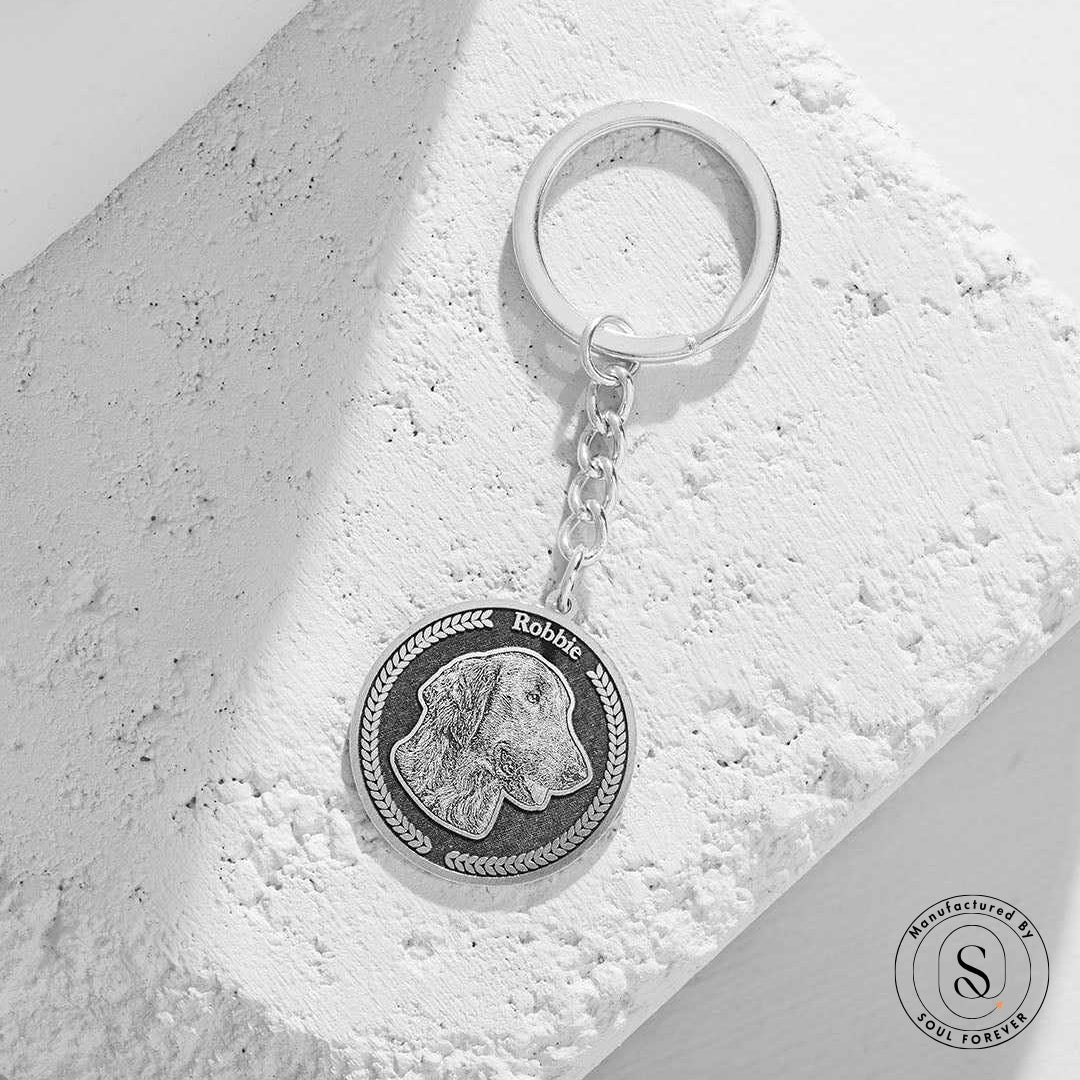 Round Medallion KeyChain