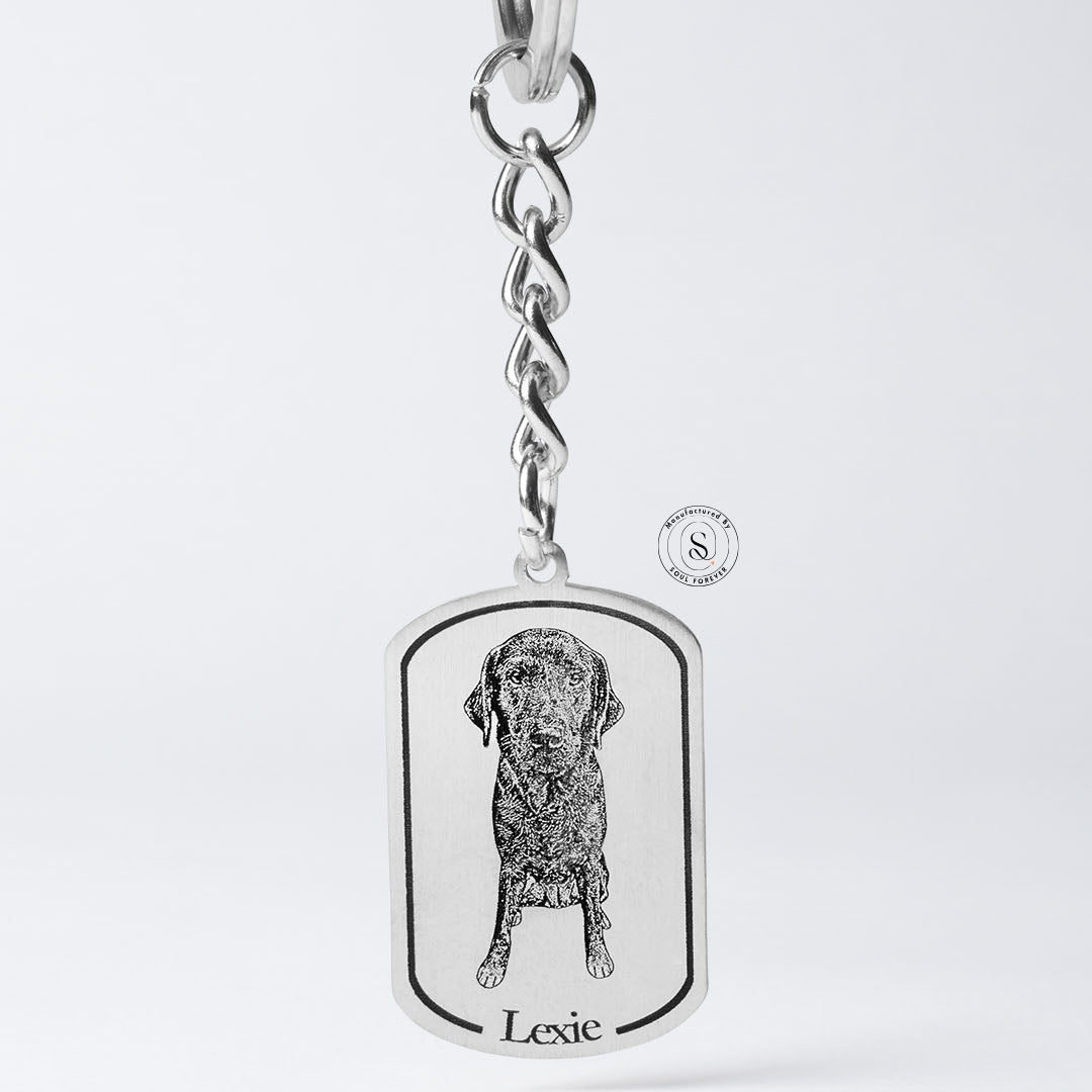 Medallion Tag KeyChain