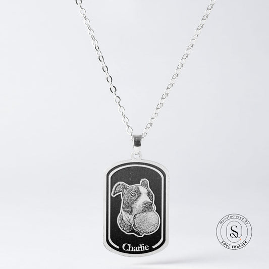 Halo Tag Necklace