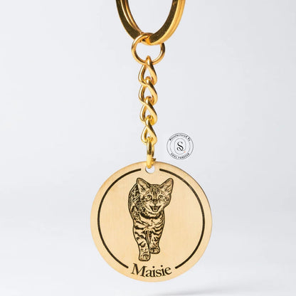 Round KeyChain