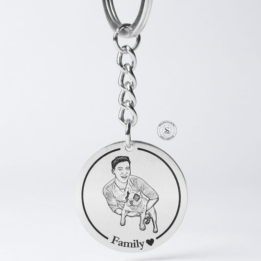 Round KeyChain