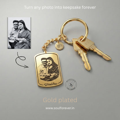 Personalized Photo Keychain