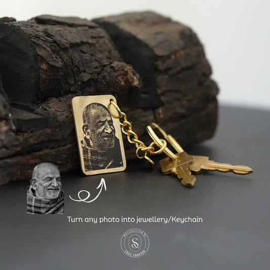 Neem karoli baba Keychain