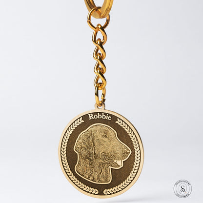Round Medallion KeyChain