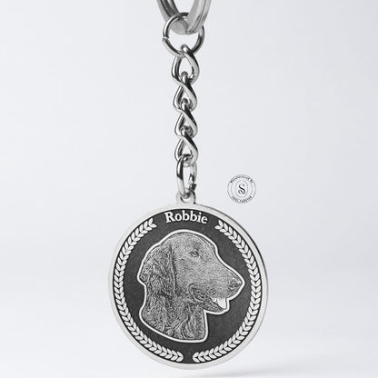 Round Medallion KeyChain