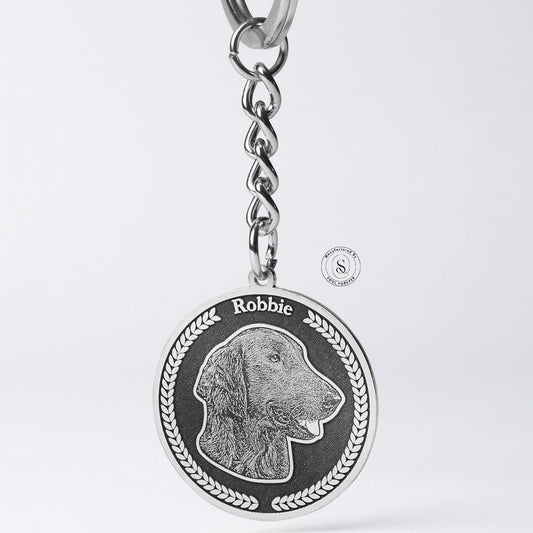 Round Medallion KeyChain