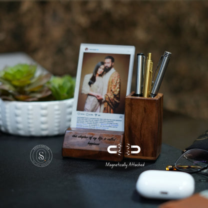 Insta Photo with Pen holder