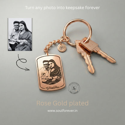 Personalized Photo Keychain