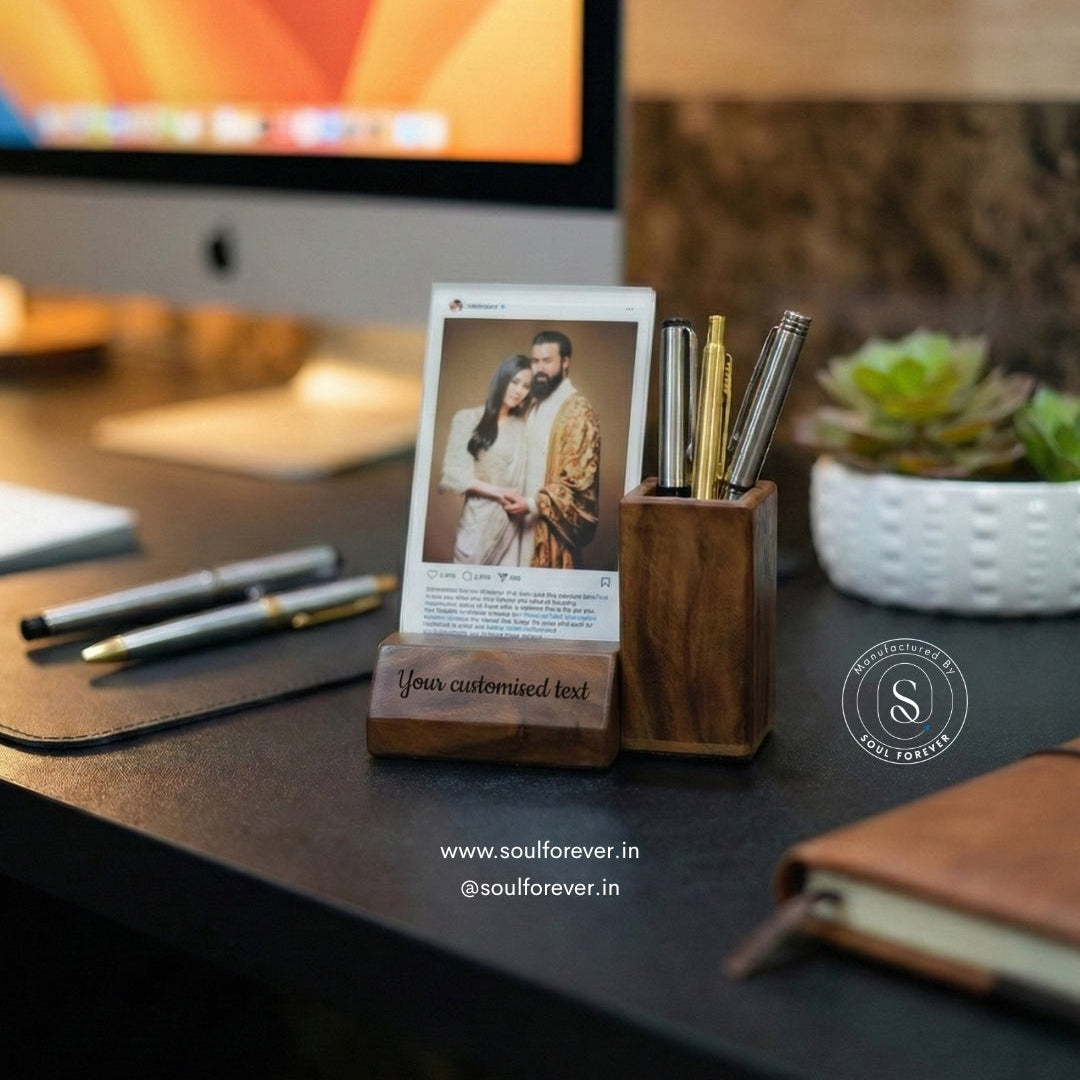 Insta Photo with Pen holder