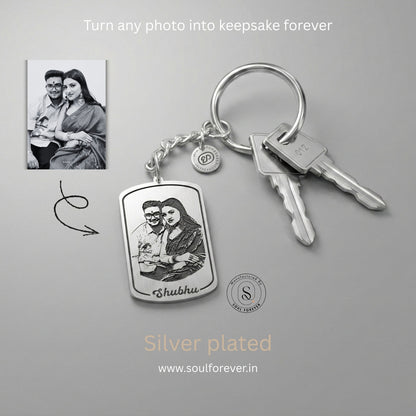 Personalized Photo Keychain