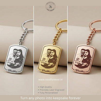 Personalized Photo Keychain