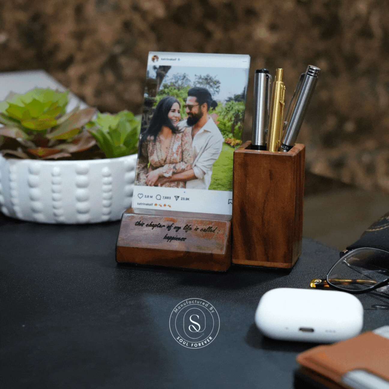 Insta Photo with Pen holder