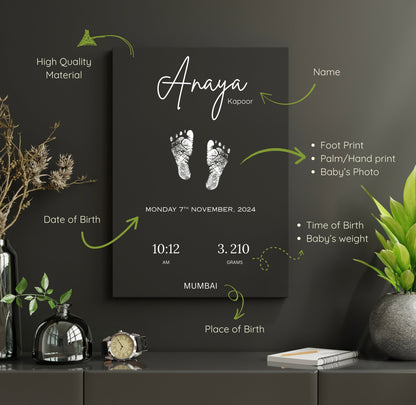 Baby's Memory wall frame