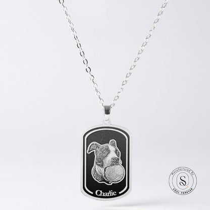 Halo Tag Necklace