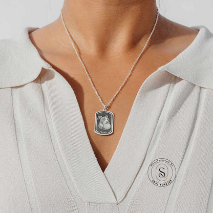 Halo Tag Necklace